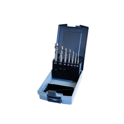 7 Piece M3-12 DIN371 Helical Guide Set