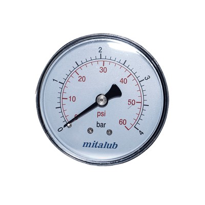 40 mm 2.5 Bar Metal Rear Manometer