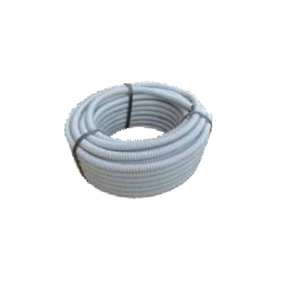 PVC Spiral Pipe and sleeve - Threaded Spiral Pipe Gray