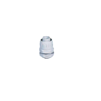 PVC Spiral Boru ve Rakorları / Rakor-Somun Metrik Diş Gri IP 65