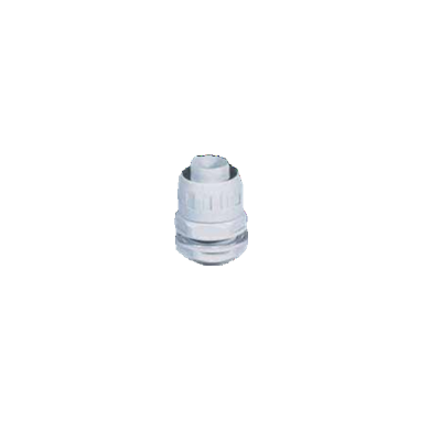 PVC Spiral Boru ve Rakorları / Rakor-Somun Gas Diş Gri IP 65