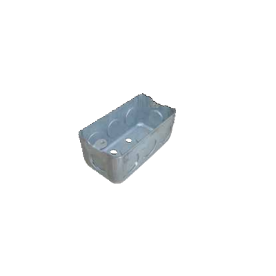 EMT - Galvanizli Çelik Boru Aksesuarları / Dahili Tip Metal Buatlar / Dikdörtgen Buat / 102x54x48 mm