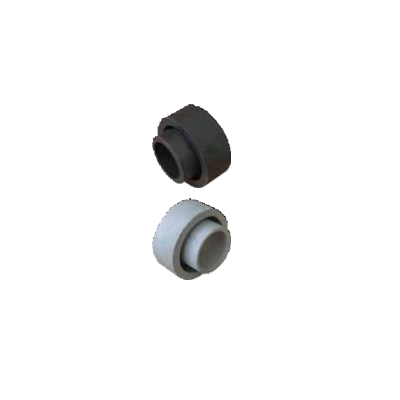Metal Straight Pipe Accessories / PVC Entulle (Gray - Black)