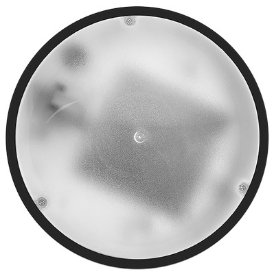 Full Moon Transparent Lumature IP54 Black