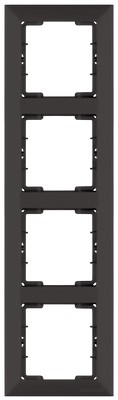 Candela Four Vertical frame Black