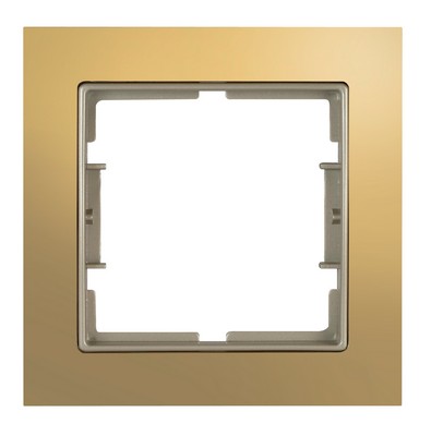 Elitra Chrome Single frame Gold - Satin
