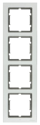 Elitra Metal Vertical Fourth Frame Matte Aluminum-Fume