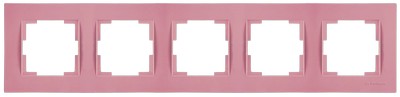 Rita Five Horizontal Frame Pink