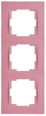 Rita Triple Vertical Frame Pink
