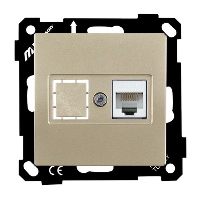 EP-DATA socket 1*RJ45 (CAT5E) SATEN