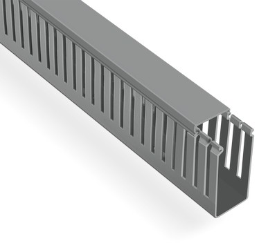60x80 cable ways-trays (perforated) (gray) (2m)