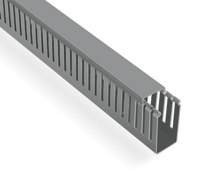 40x60 cable ways-trays (perforated) (Halogen Free) (Gray) (2m) (Promex)