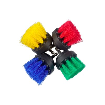 4 Piece Cup Type Drill Brush Set