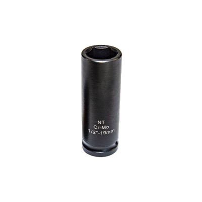 NT 1-2" 19 mm CR-MO Long bit holder - socket