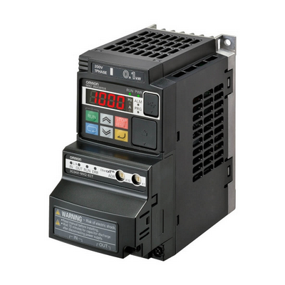 OMRON MX2 inverter drive, 1.5/2.2 kW (HD/ND), 4.8/5.4 A (HD/ND), 400 VAC, 3 ~, Sensorless Vecor + MX2 Ethercat Option Card 45476489944460