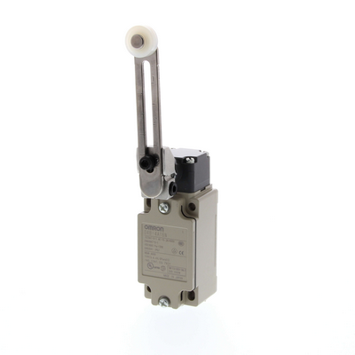 Omron Safety Limit Switch, D4B, M20, DPDB 2-NC (Slow-Action), Adjustable Roller Lver 4536854776656