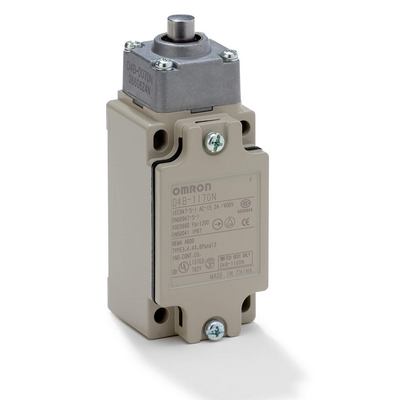 Omron Security Limit Switch, D4B, M20, DPDB 2-NC (Slow Closing), Pressing from the top 4536854776663
