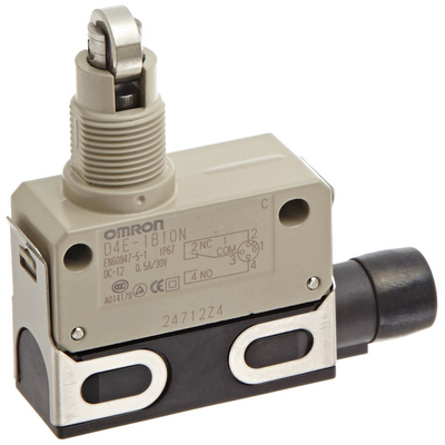 Omron Limit Switch, Slim Sealed, Connector Type, General Purpose, Cross Roller Plunger 4536853222987