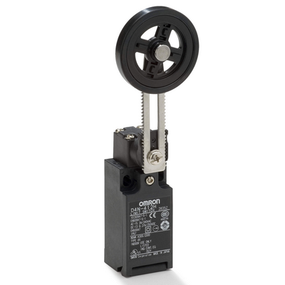 Omron Limit Switch, Adjustable Roller Lever, Form Lock (Metal Ler, Rubber Roller), 1NC/1NO (Snap-Action), 1NC/1NO (Snap-Action), PG13.5 (1-Conduit) 4547648034242411