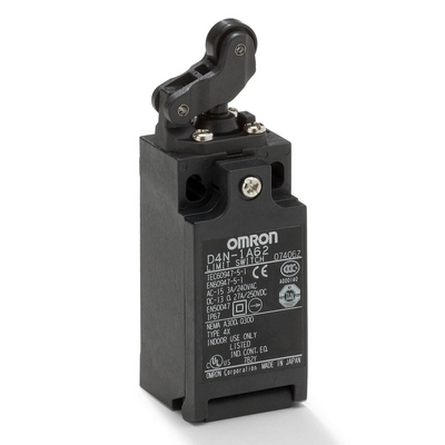 Omron Limit Switch, One-Way Roller Arm Lver (Horizontal), 1NC/1NO (Snap-Action), 1NC/1NO (Snap-Action), PG13.5 (1-Conduit) 4547648034043