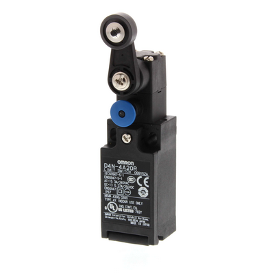 Omron Limit Switch, Roller Lver (Resin Lver, Resin Roller), 2NC (Slow-Action), G1/2 (1-Conduit) 4547648039673
