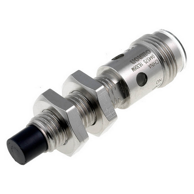 Omron Proximity Sensor, Inductive, Brass-Nickel, Short Body, M8, Non-Shielded, 4mm, DC, 3-Wire, NPN-NO, M12 4547648162340