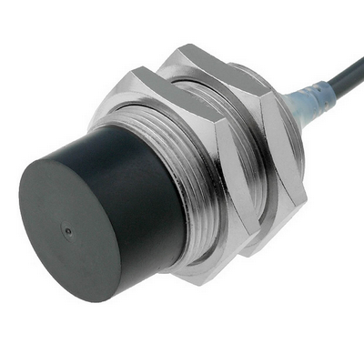Omron Inductive Sensor, Rice-Nickel, Short Body, M30, Dislocated Head, 20mm, DC, 3 Wired, PNP-NA, 2M cable 4536854939051
