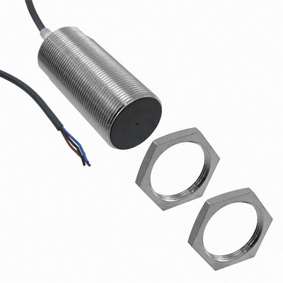 Omron Proximity Sensor, Inductive, Brass-Nickel, Long Body, M30, Shielded, 15mm, DC, 4-Wire, PNP-Antivalent (NO+NC), 5M PREWIED 45476484750202020