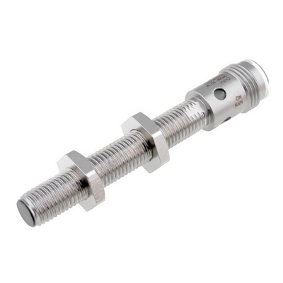 Omron Inductive Sensor, Stainless Steel, Long Body, M8, Straight Head, 2mm, DC, 3 Cable, PNP-NA, M12 Connector 4547648162838