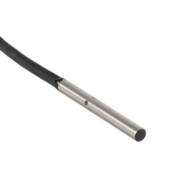Omron Proximity Sensor, Long Body, Inductive, M12, Shielded, 2mm, DC, 3-Wire, NPN-NO, M12 Connector 4547648309400