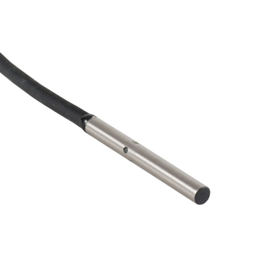 Omron Inductive Sensor, Diameter 4mm, Dislocated Head, 3mm, DC, 3 Cable, 2M cable, PNP-NA 4548583405868