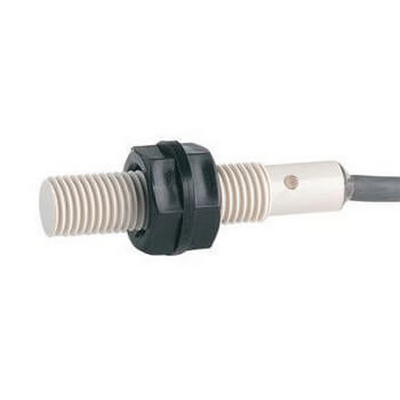 Omron Proximity Sensor, Metal Head For Long Dance Detection, M12, SN = 3 mm, 2-Wire, No, Pig-Tail M12 Smart-Click 4548583354715