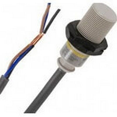 OMRON Proximity sensör, Paslanmaz çelik, Uzun mesafe algılama için Metal kafa, M30, Sn=12 mm, 2 telli, NO, 2 m kablo 4548583354661