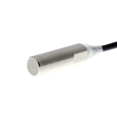 Omron Inductive Sensor, M12, High temperature resistant (120 ° C) Stainless steel, 3mm detection distance, DC PNP, NA, cable, M12 connector 4547648628501