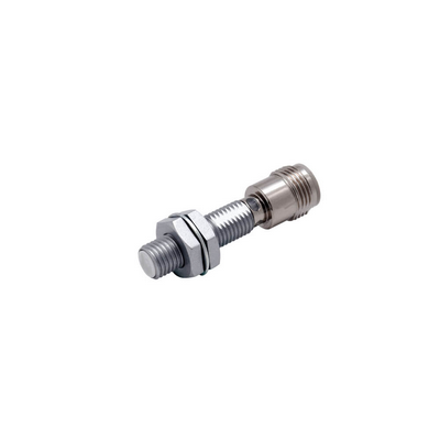 Omron Proximity Sensor, Inductive, Fluororein Coating (Base Material: Brass), M8, Shielded, 3 mm, DC, 2-Wire, PNP No, IO-Link Com2, M12 Connector 4549734484558