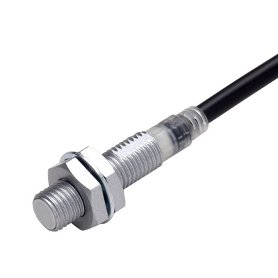 Omron Proximity Sensor, Inductive, Fluororein Coating (Base Material: Brass), M8, Shielded, 2 mm, DC, 3-Wire, NPN No, 2 M PREWYED 4549734484084