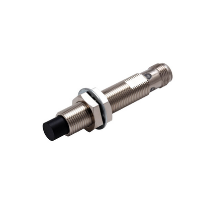 Omron Proximity Sensor, Inductive, Nickel-Brass, Long Body, M12, Ordhieded, 10 mm, DC, 3-Wire, PNP No, IO-Link Com2, M12 Connector 4549734472548