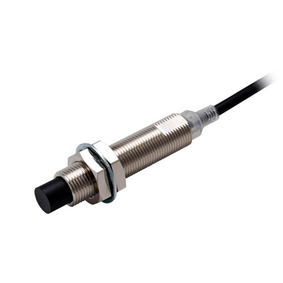 Omron Proximity Sensor, Inductive, Nickel-Brass Long Body, M12, Ordhielded, 10 mm, DC, 3-Wire, PNP No, IO-Link Com3, 2 M PREWEDE 454973470865