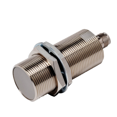 Omron Proximity Sensor, Inductive, Nickel-Brass, Long Body, M30, Shielded, 15 mm, DC, 3-Wire, PNP NC, M12 Connector 4549734481762