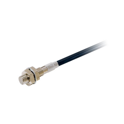 Omron Proximity Sensor, Inductive, Brass-Nickel, M8, Shielded, 1.5 mm, No, 2 m cable, DC 2-Wire, No Polarity 4549734184014
