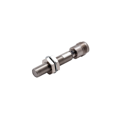 Omron Proximity Sensor, Inductive, Long Sus Body M8, Shielded, 2 mm, DC, 3-Wire, PNP No, IO-Link Com2, M12 Connector 4 Pins 4549734465809