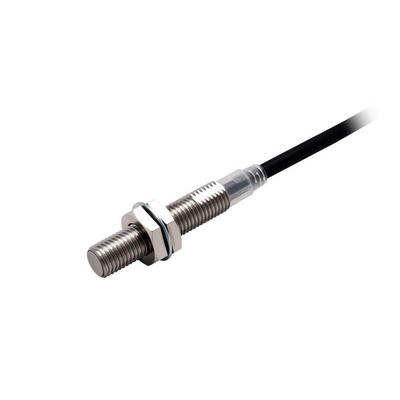Omron Proximity Sensor, Inductive, Long Sus Body M8, Shielded, 2 mm, DC, 3-Wire, NPN No, 2 m Prewired 4549734461672