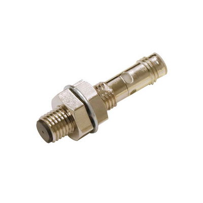 Omron Proximity Sensor, Inductive, Short Brass Body M8, Shielded, 3 mm, DC, 3-Wire, PNP No, IO-Link Com2, M8 Connector 3 Pins 4549734465243