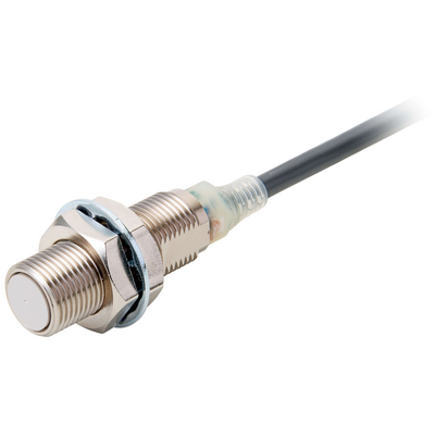 Omron Inductive Sensor, M12, Plain, 3mm, DC, 3-Cablode, PNP No/NC can be selected (Factory Settings: No), IO-Link V1.1 Com2 (38.4 KBPS, 2.3MS), 2m Cable 4548583786226