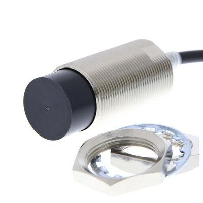 Omron Proximity Sensor, Inductive, Brass-Nickel, M30, Non-Shielded, 40 mm, No, 2 m cable Robotic, DC 2-Wire, No Polarity 4549734183376