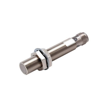 Omron Proximity Sensor, Inductive, Nickel-Brass Long Body, M12, Shielded, 4 mm, DC, 3-Wire, PNP No, IO-Link Com3, M12 Connector 454973470391