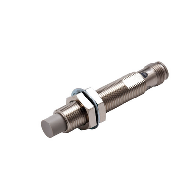Omron Proximity Sensor, Inductive, Nickel-Brass, Long Body, M12, Ordhieded, 5 mm, DC, 3-Wire, PNP No, IO-Link Com2, M12 Connector 4549734472388