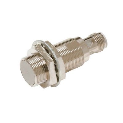 Omron Proximity Sensor, Inductive, Nickel-Brass, Short Body, M18, Shielded, 8 mm, DC, 3-Wire, PNP No, IO-Link Com3, M12 Connector 4549734475211111