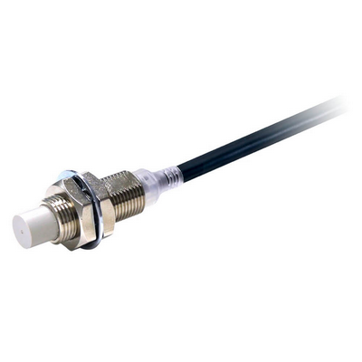 OMRON Proximity sensör, endüktif, nikel-pirinç kısa gövde, M12, blendajsız, 8 mm, DC, 3 kablolu, PNP NO, IO-Link COM3, 2 m kablolu robotik kablo 4549734469685