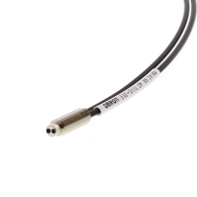 Omron fiber optic sensor, reflected from the object, M6 head, long dance, standard R25 fibre, 5m cable 4536853293673